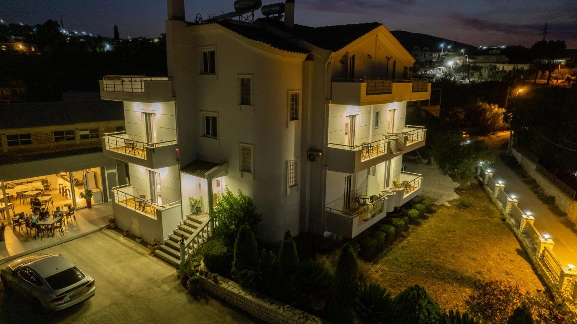 Villa Serenity Sarande Bagian luar foto